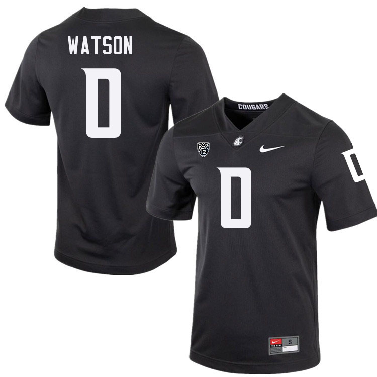 Jaylen Watson WSU Cougars Jersey.Washington State Cougars #0 Jaylen Watson Jersey Youth-Alternate